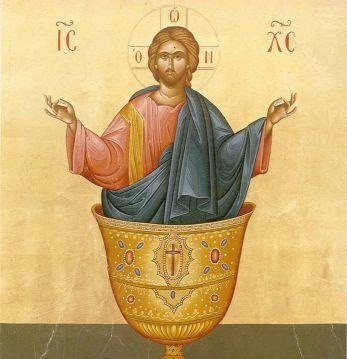Icon of Christ the Holy Communion